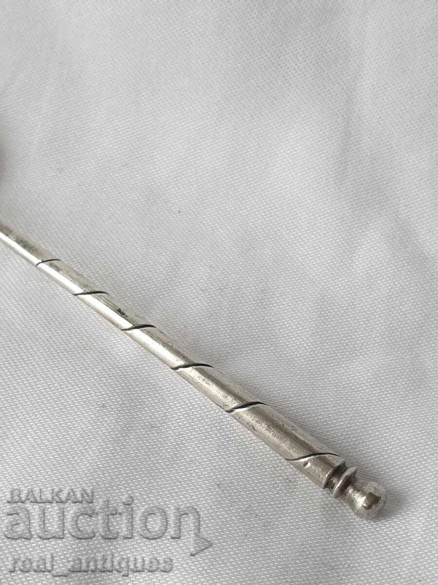 Ασημένιο κουταλάκι 19ου αιώνα με τιμή 115.00 BGN | € 58.80