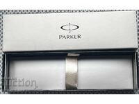 Empty PARKER cardboard box