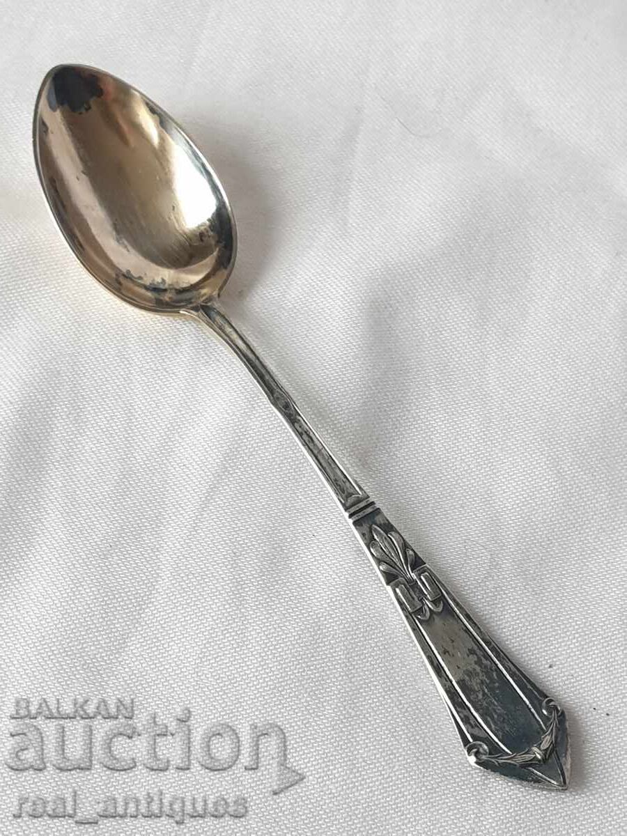 A silver spoon