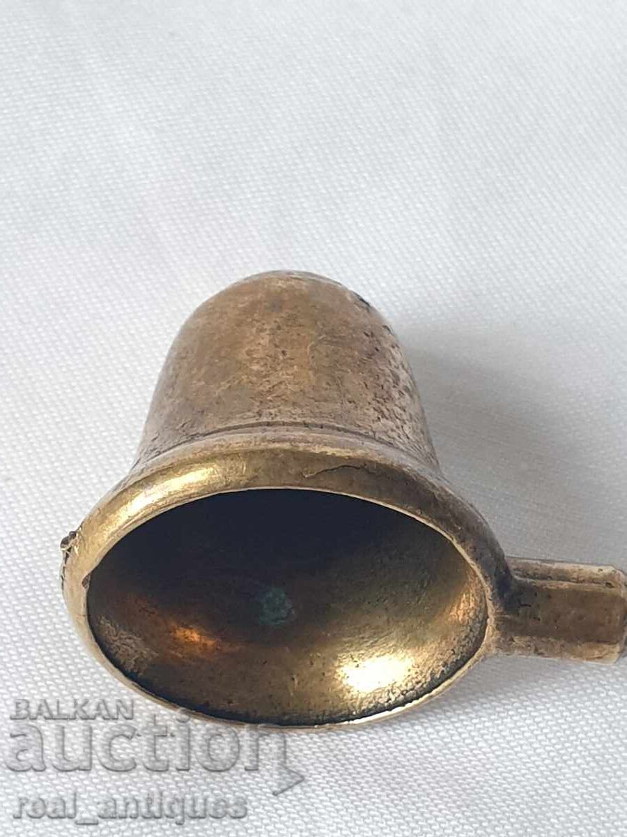 Auction Bronze candle snuffer Auction Bronze candle snuffer