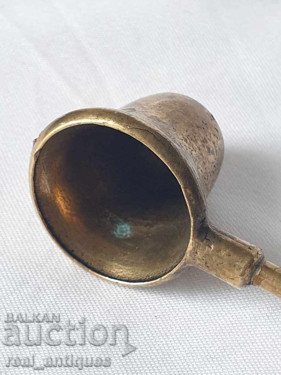 Bronze candle snuffer - 5 Bronze candle snuffer - 5