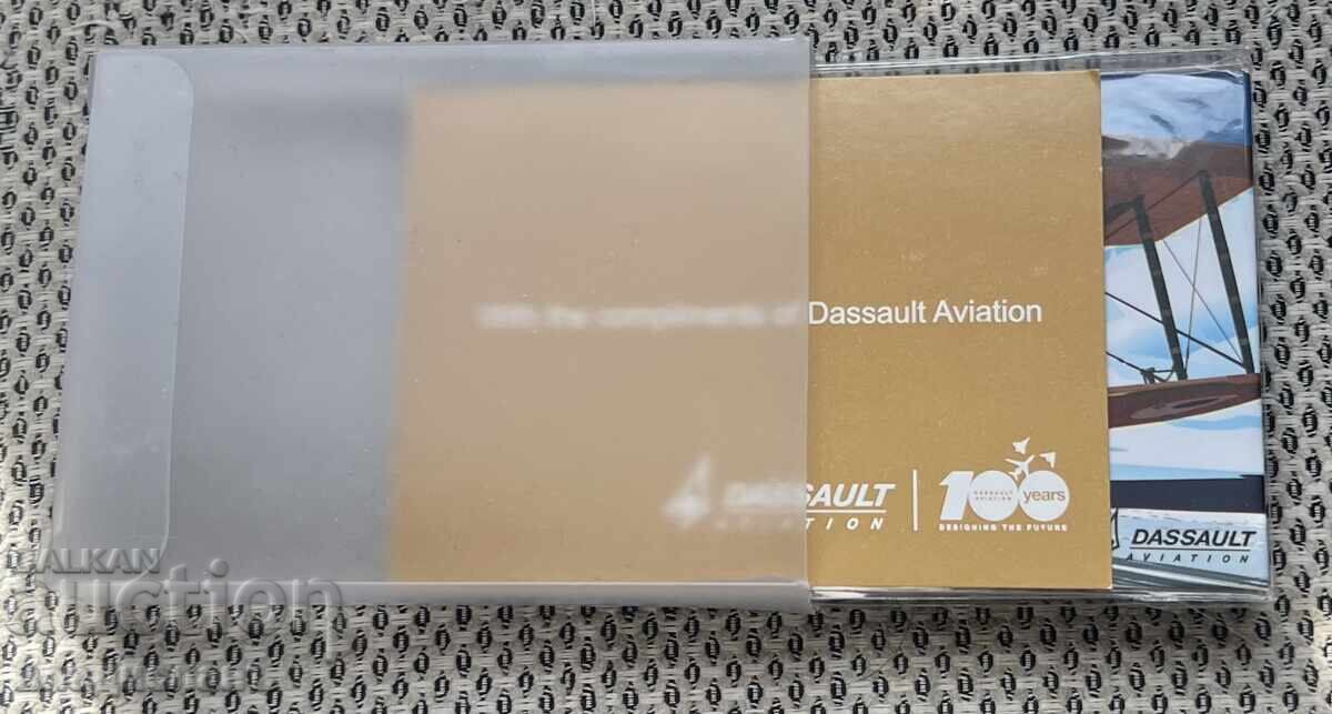 Δημοπρασία 4 τεμάχια καινούργια μαγνήτες DASSAULT Aviation Γαλλία