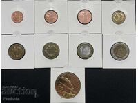 Andora 1,2,5,10,20,50 cenți 1,2,5 euro 2003 g. PROBĂ