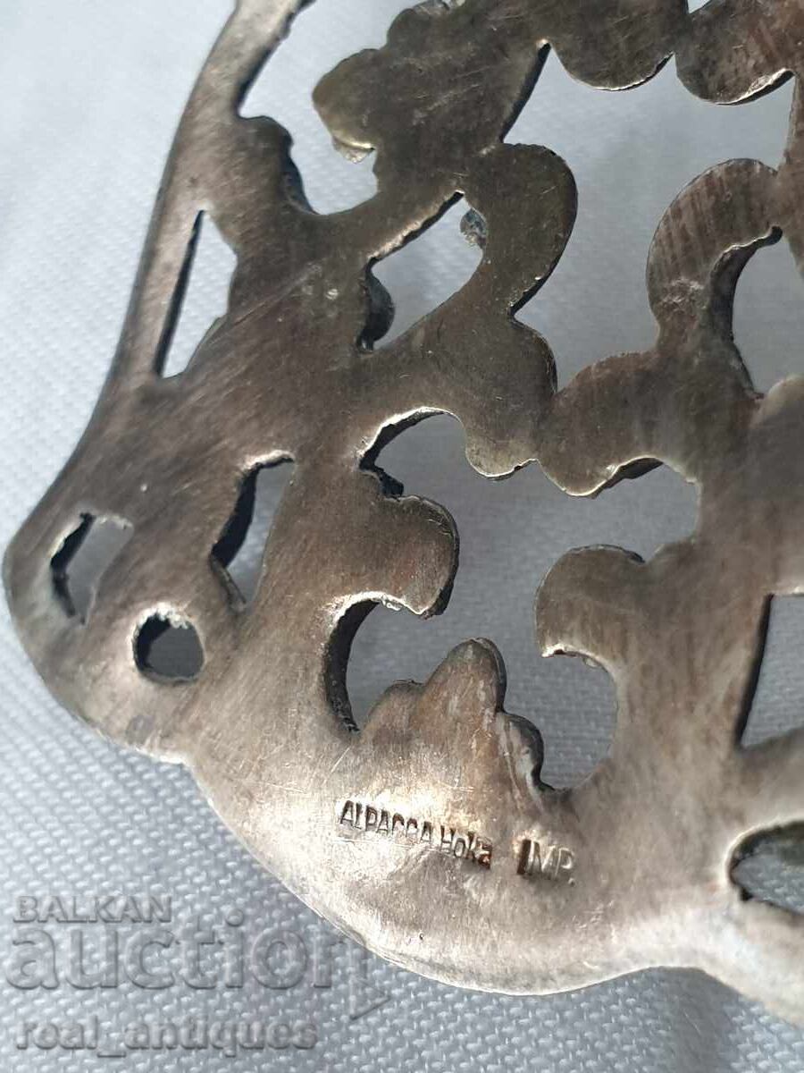 Silver plated clip - 6