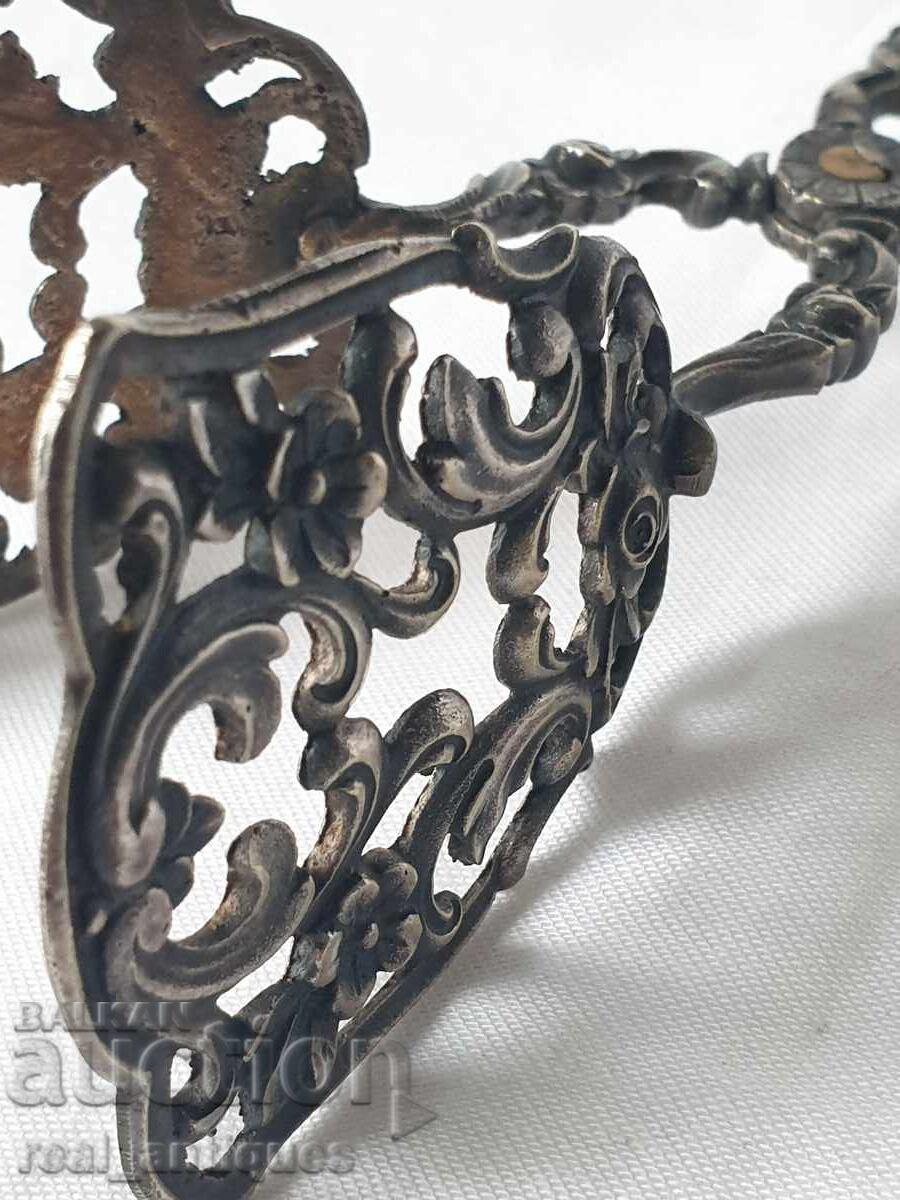 Silver plated clip - 7