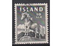 Timbrul poștal timbrat Fauna Con 1958 din Islanda