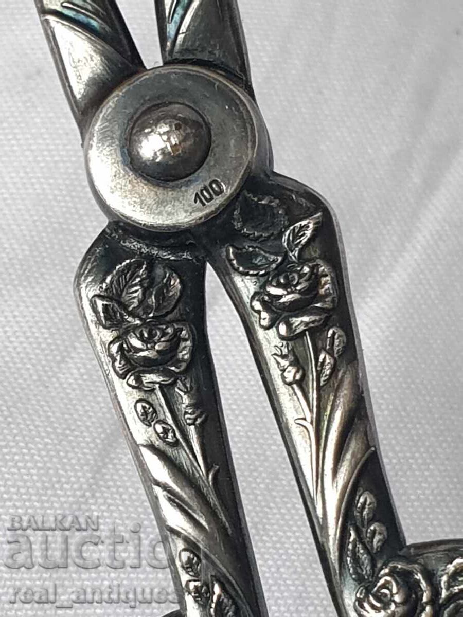 Silver plated clip - 7