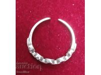 Ασημένιο γυναικείο δαχτυλίδι