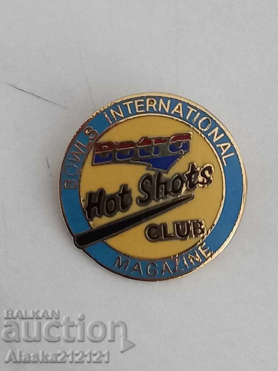 Значка - Боулинг Великобритания - емайл Значка - Боулинг Великобритания - емайл