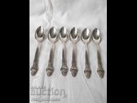 Set linguri placate cu argint