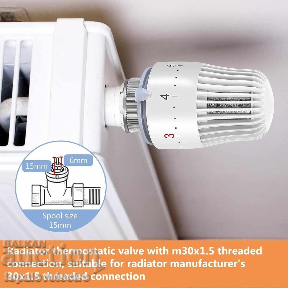 Аукцион Термостати, глави за радиатор, защита от замръзване, 8