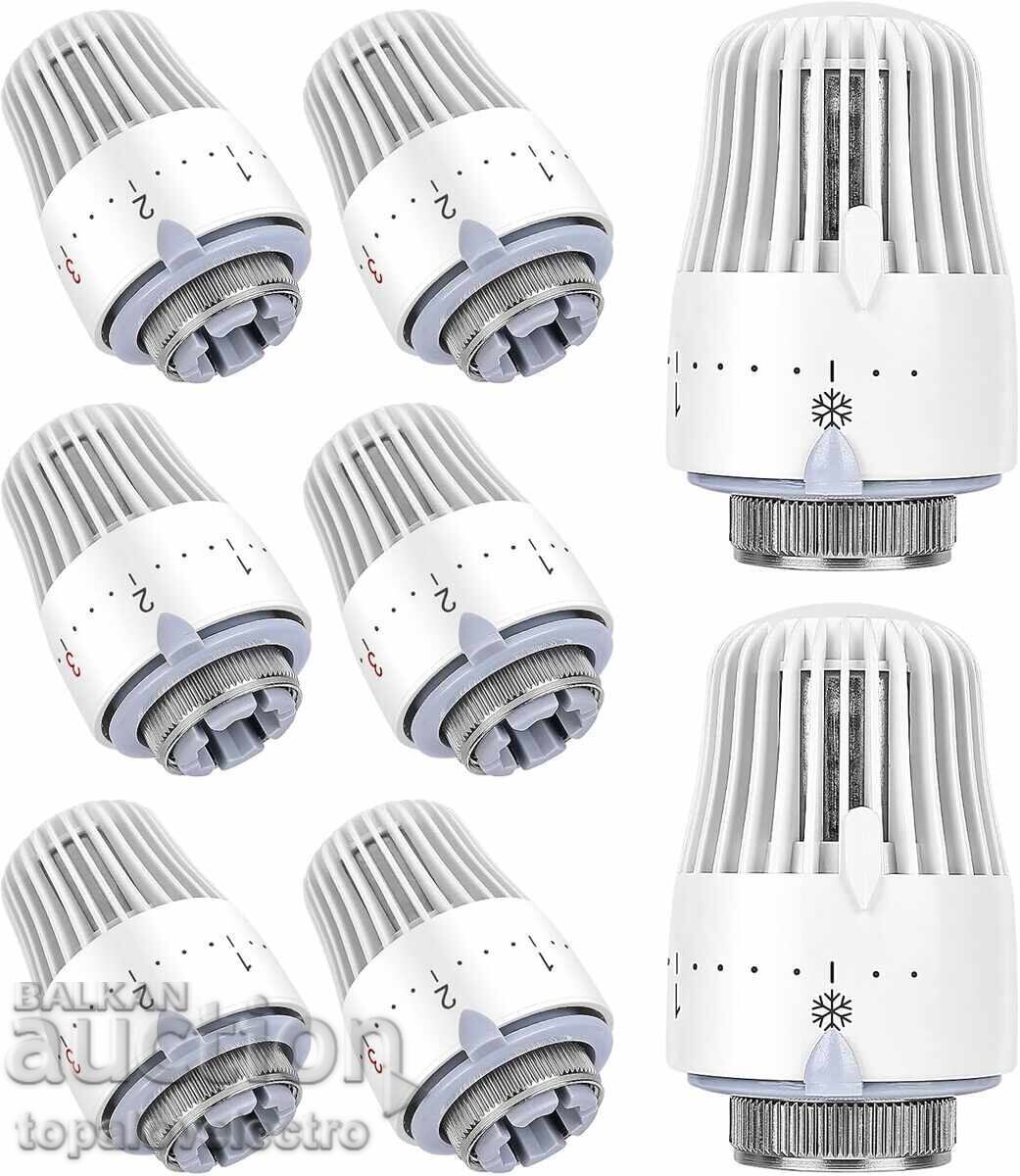 Термостати, глави за радиатор, защита от замръзване, 8
