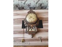 Beautiful WESTERSTRAND wall clock WORKING