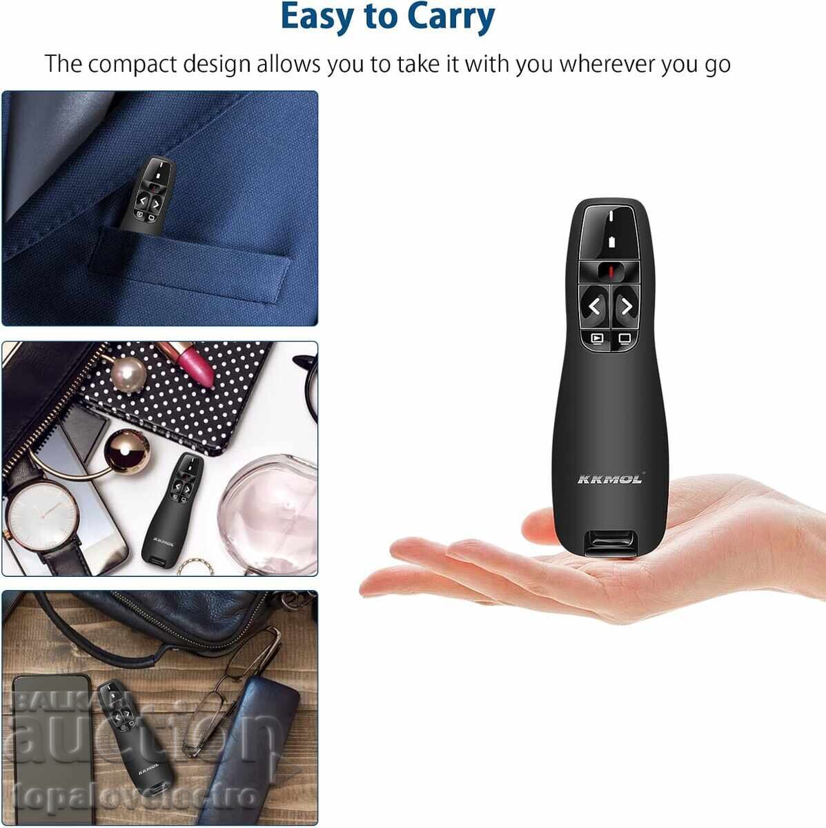 Auction  NEW! Wireless Presentation Remote with Red Laser