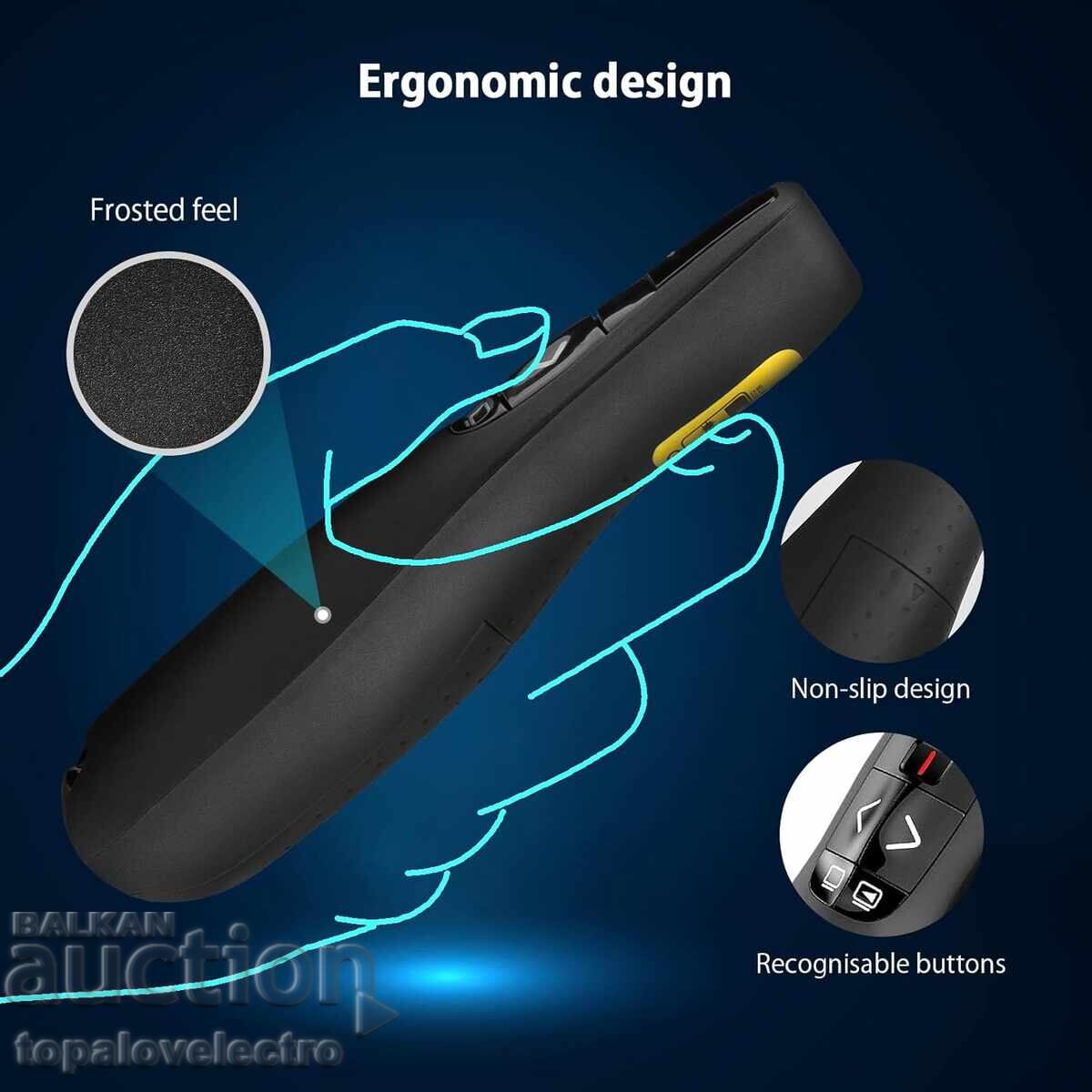 Delivery of NEW! Wireless Presentation Remote with Red Laser