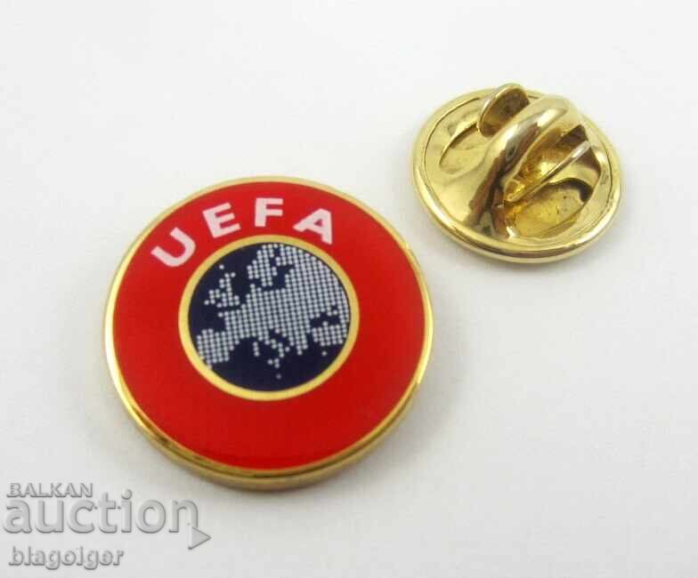 Футбол-УЕФА-Официална значка- Емайл с цена 10.99 лв. | € 5.62 Футбол-УЕФА-Официална значка- Емайл с цена 10.99 лв. | € 5.62