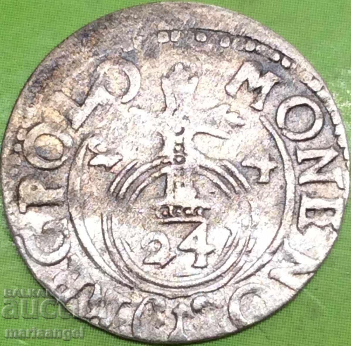 Πολωνία Λιθουανία 3 Polker Poltorak 1/24 Thaler Sigismund Ασημένιο βάζο Πολωνία Λιθουανία 3 Polker Poltorak 1/24 Thaler Sigismund Ασημένιο βάζο