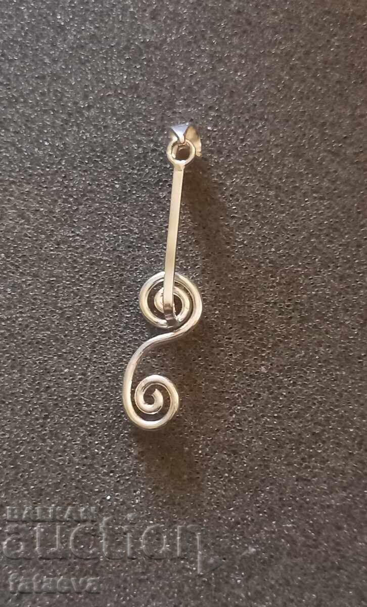 ARGINT 925, Pandantiv Medalion