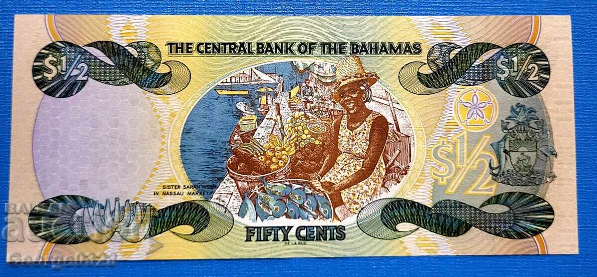 Bahamas 2001 1/2 Dollar UNC New with price 5.99 BGN | € 3.06