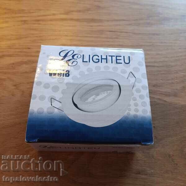 НОВ! Комплект от 10 бели алуминиеви рамки за вграждане – вър - 7