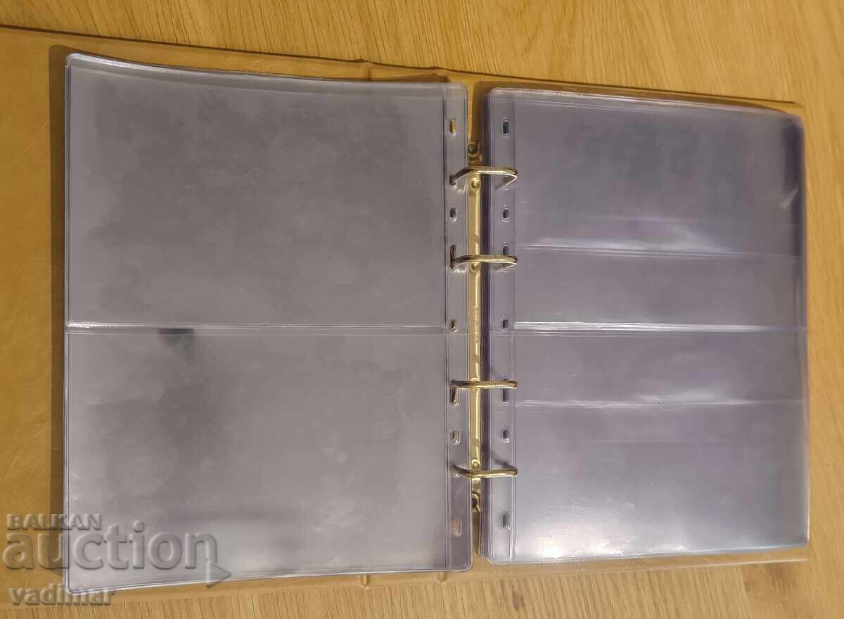 MAPĂ DE PIELE DE LUX CU SLOTURI PENTRU BANCNOTE - 7