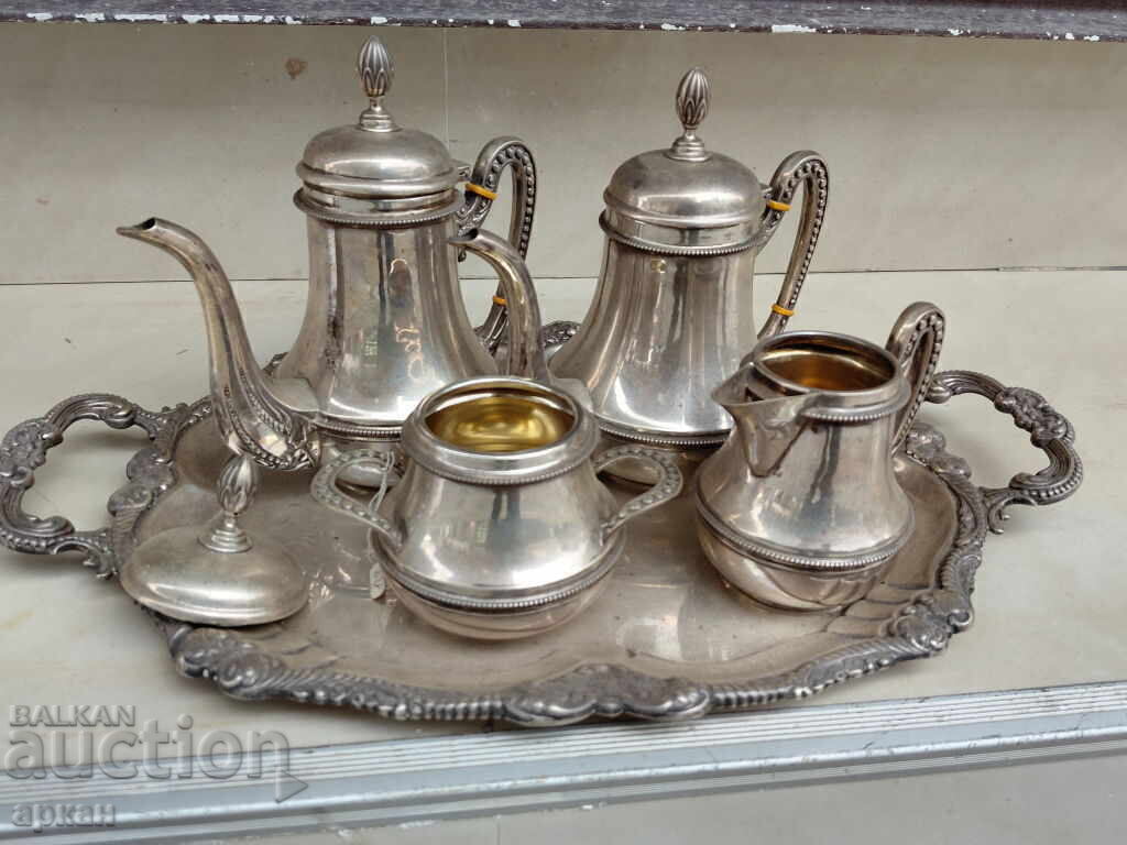 Δημοπρασία Ασημένιο σερβίτσιο Ισπανίας Silver 925 - σετ - 1390 γραμμάρια Δημοπρασία Ασημένιο σερβίτσιο Ισπανίας Silver 925 - σετ - 1390 γραμμάρια