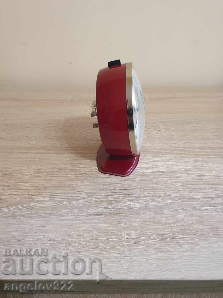 Delivery of Scottish Mechanical Metal Alarm Clock WORKING Delivery of Scottish Mechanical Metal Alarm Clock WORKING