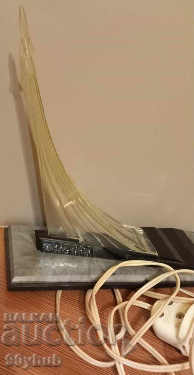 USSR Cosmos Rocket Lamp with price 90.00 BGN | € 46.02