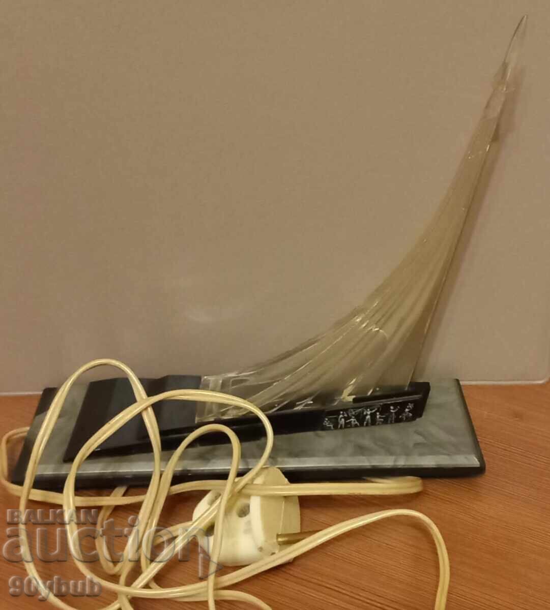 Auction  USSR Cosmos Rocket Lamp