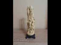 Large, solid alabaster figurine statue!!!