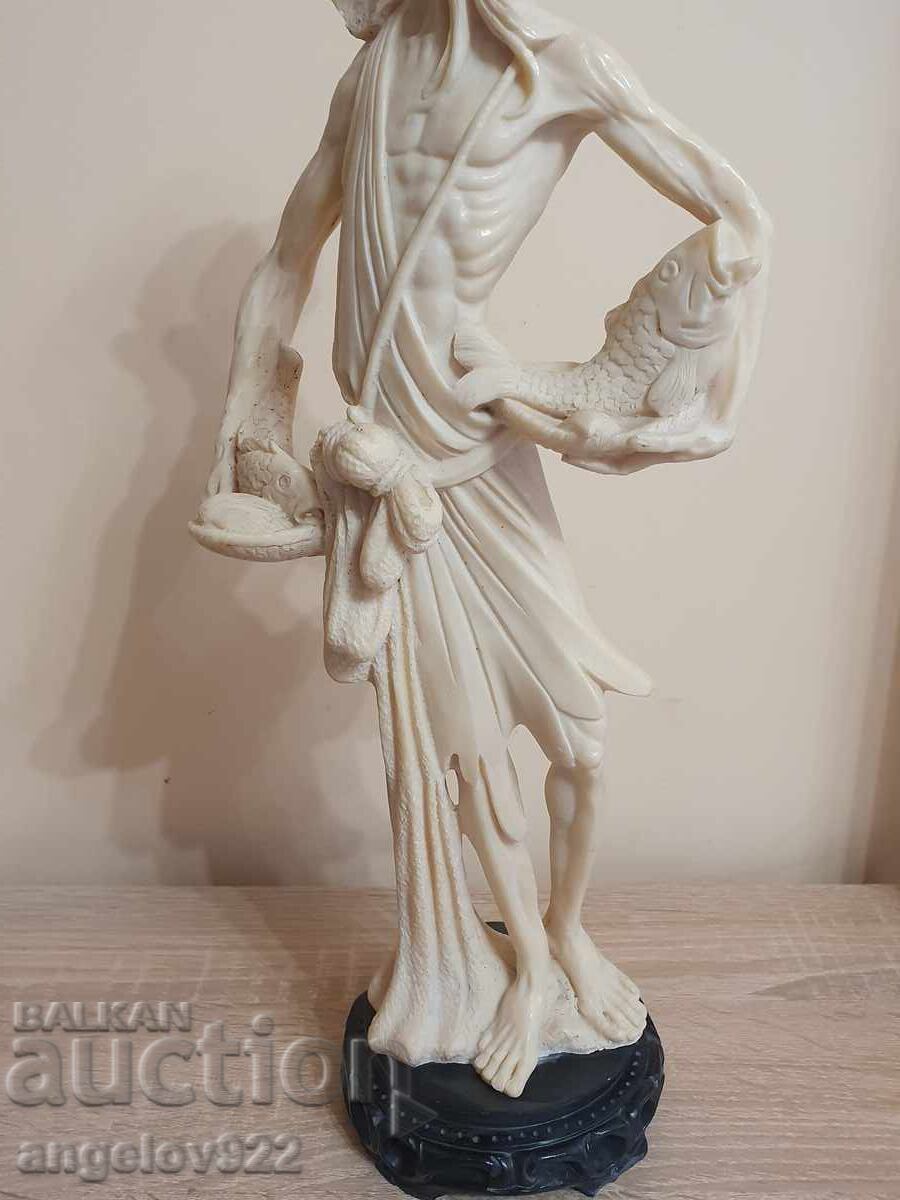 Auction Large, solid alabaster figurine statue!!! Auction Large, solid alabaster figurine statue!!!