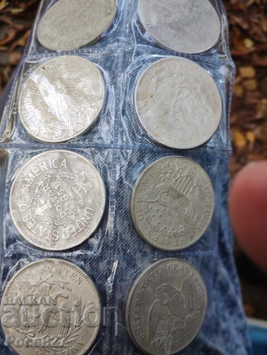 American 1 dollar coins