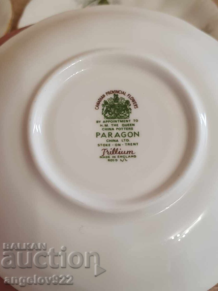 PARAGON English Porcelain Plates - 6