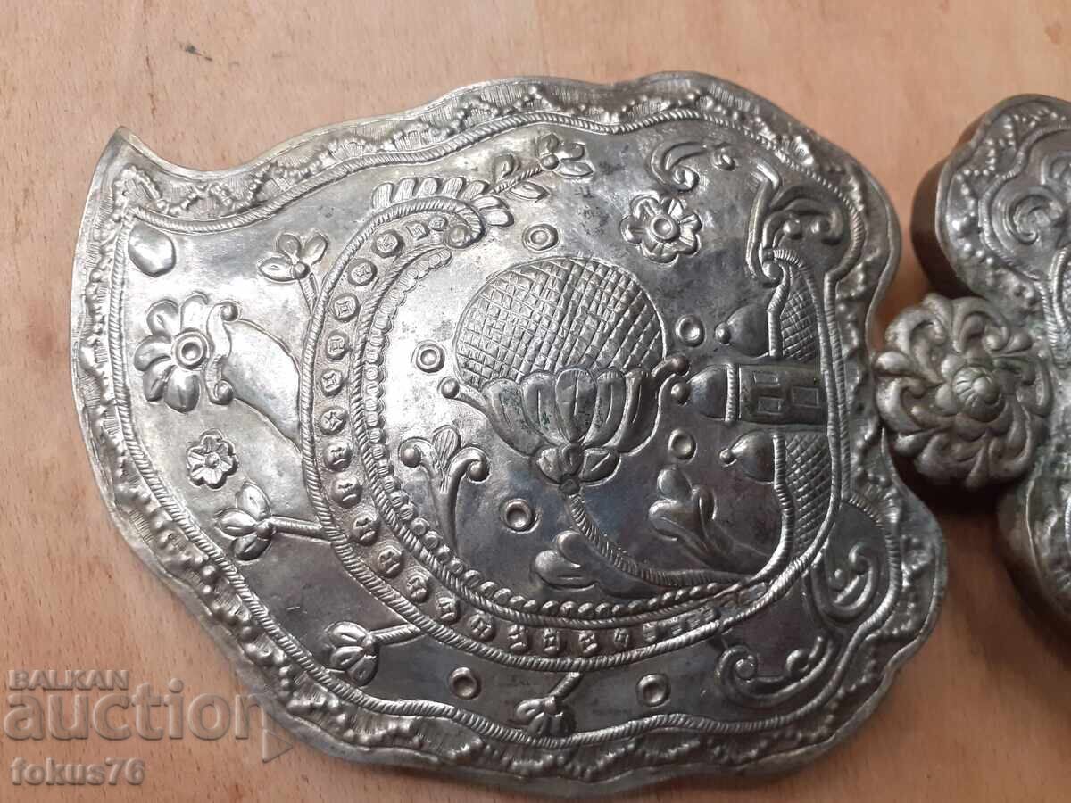 Δημοπρασία Μεγάλη παλιά αυθεντική αναγεννησιακή πόρπη παφτιά τσαπραζιά