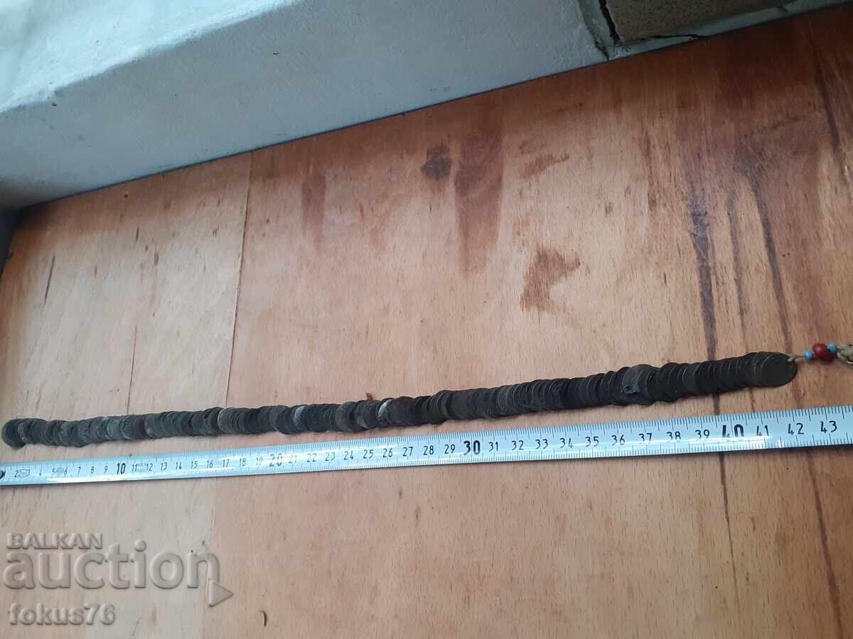Стар възрожденски накит за но сия наниз акчета - 7