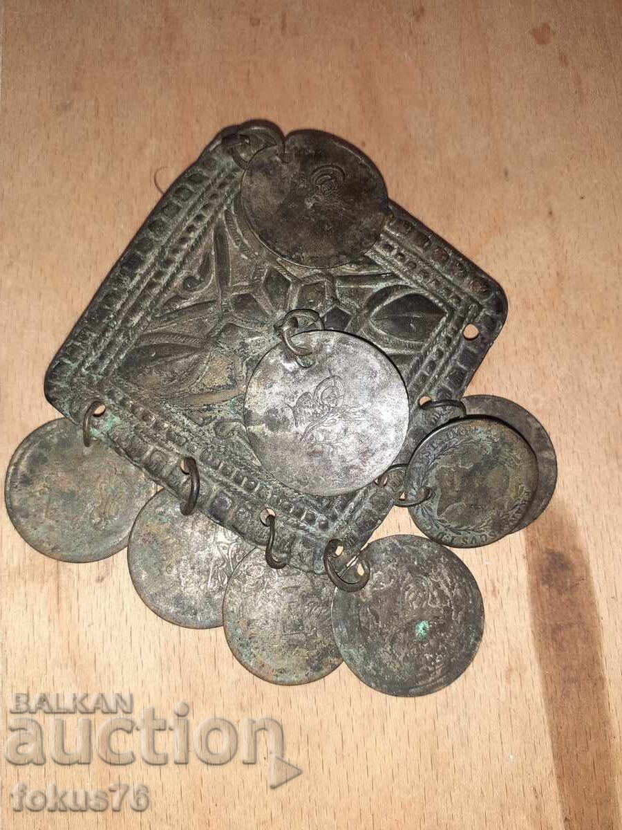 Bijuterie veche renascentistă, țurțur de cap, tepelek - 6 Bijuterie veche renascentistă, țurțur de cap, tepelek - 6