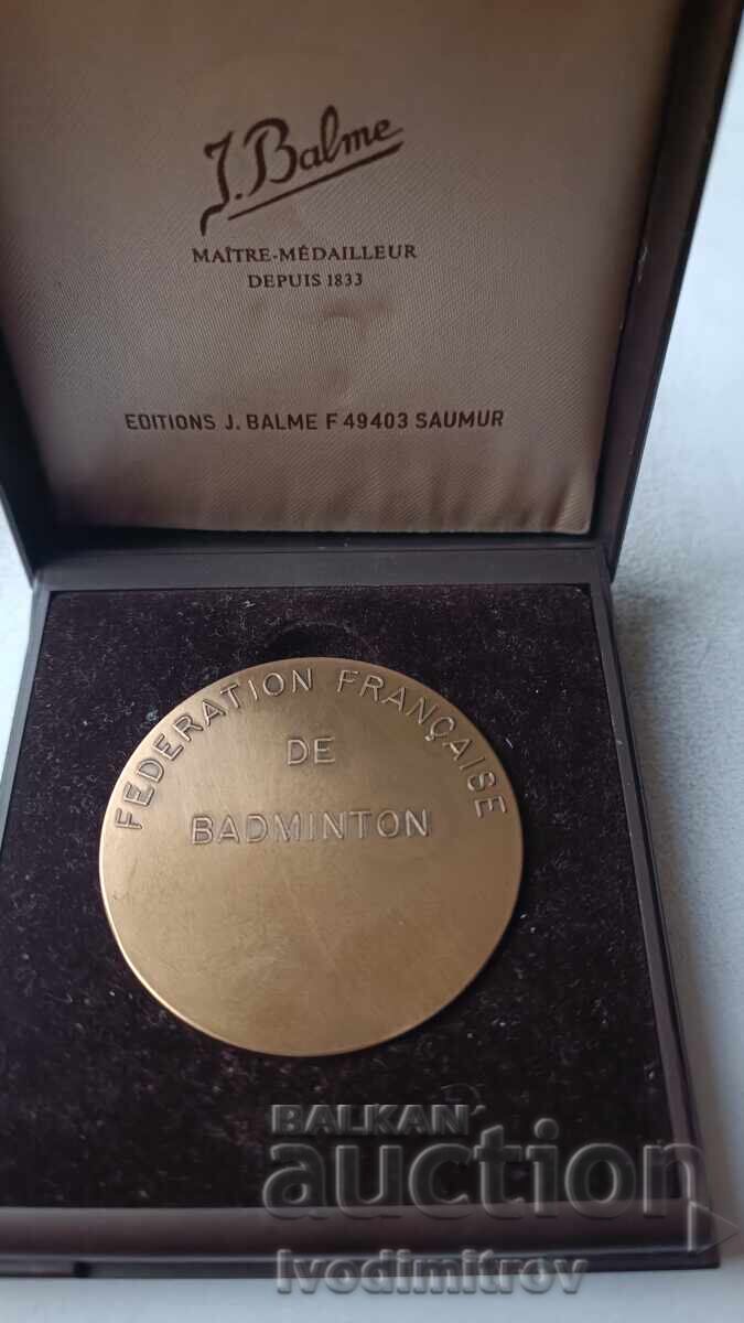 Plachetă Federația Franceză de Badminton cu preț 16.65 BGN | € 8.51 Plachetă Federația Franceză de Badminton cu preț 16.65 BGN | € 8.51