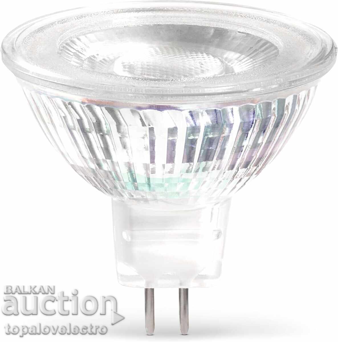 Livrarea NOI! Becuri LED GU5.3 3W, MR16, alb cald, 38° 12V, 10 buc