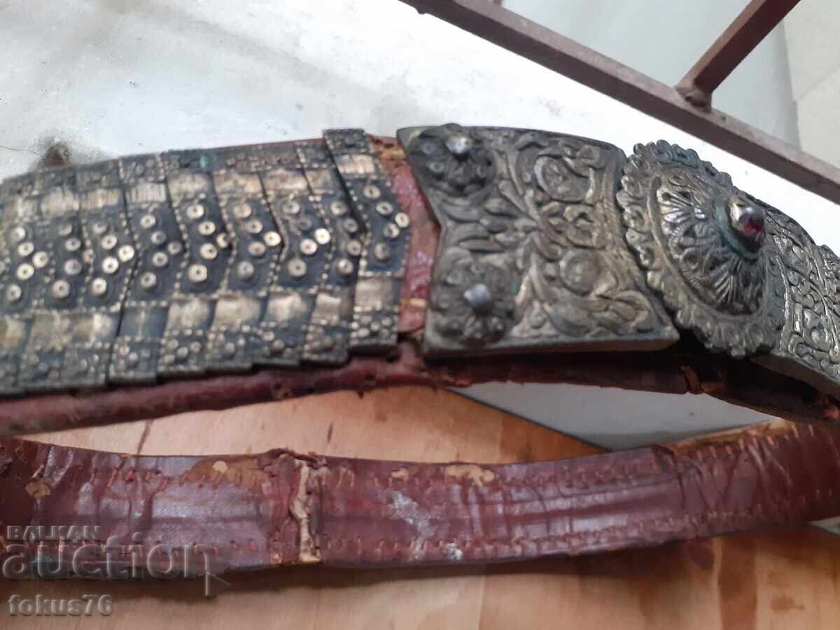 Δημοπρασία Παλαιός αυθεντικός αναγεννησιακός ζωστήρας ασήμι σαχαν κοvanets