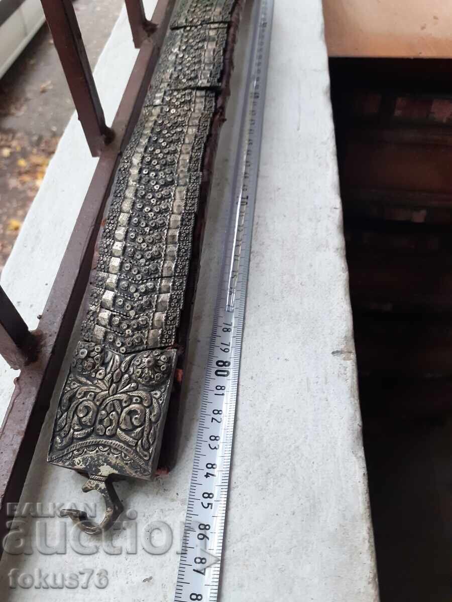 Old authentic Revival belt silver sachan kovants - 5