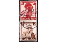 Germany/Reich - 1935 - Postal Stationery - 2 pfennig from booklet - ZD, stamp