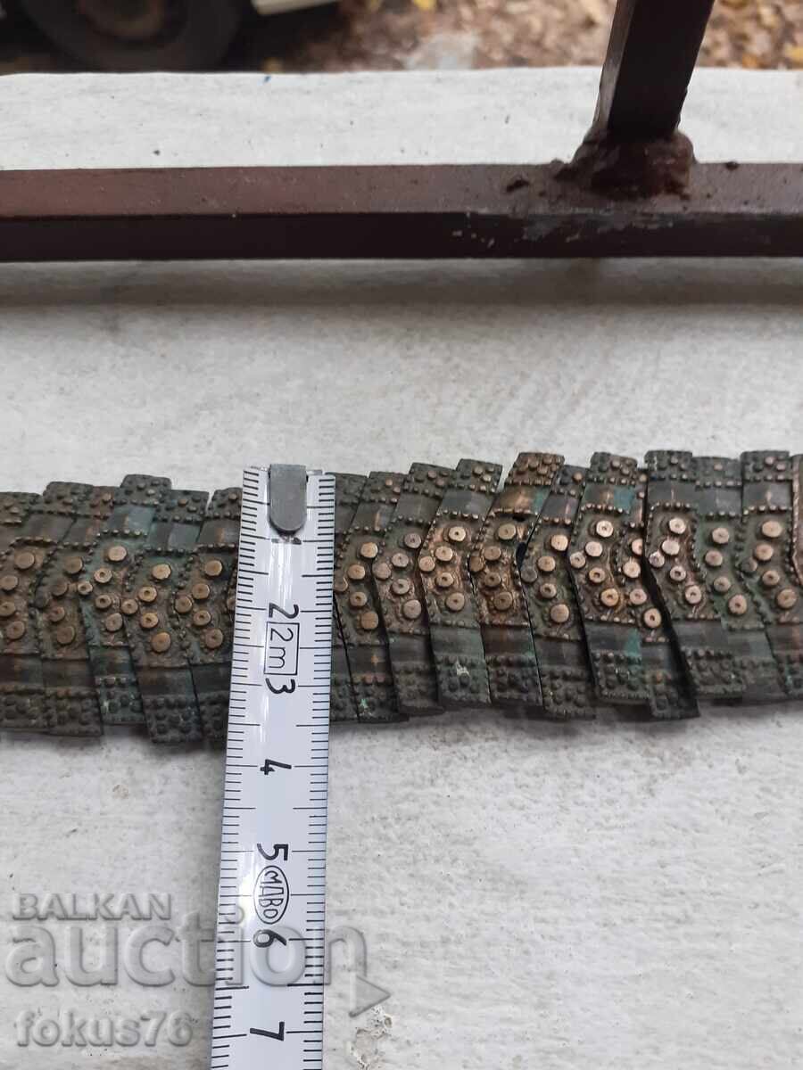 Old authentic Revival belt silver sachan kovants - 6