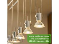 Becuri LED GU5.3 3W, MR16, alb cald, 38° 12V, 8 buc