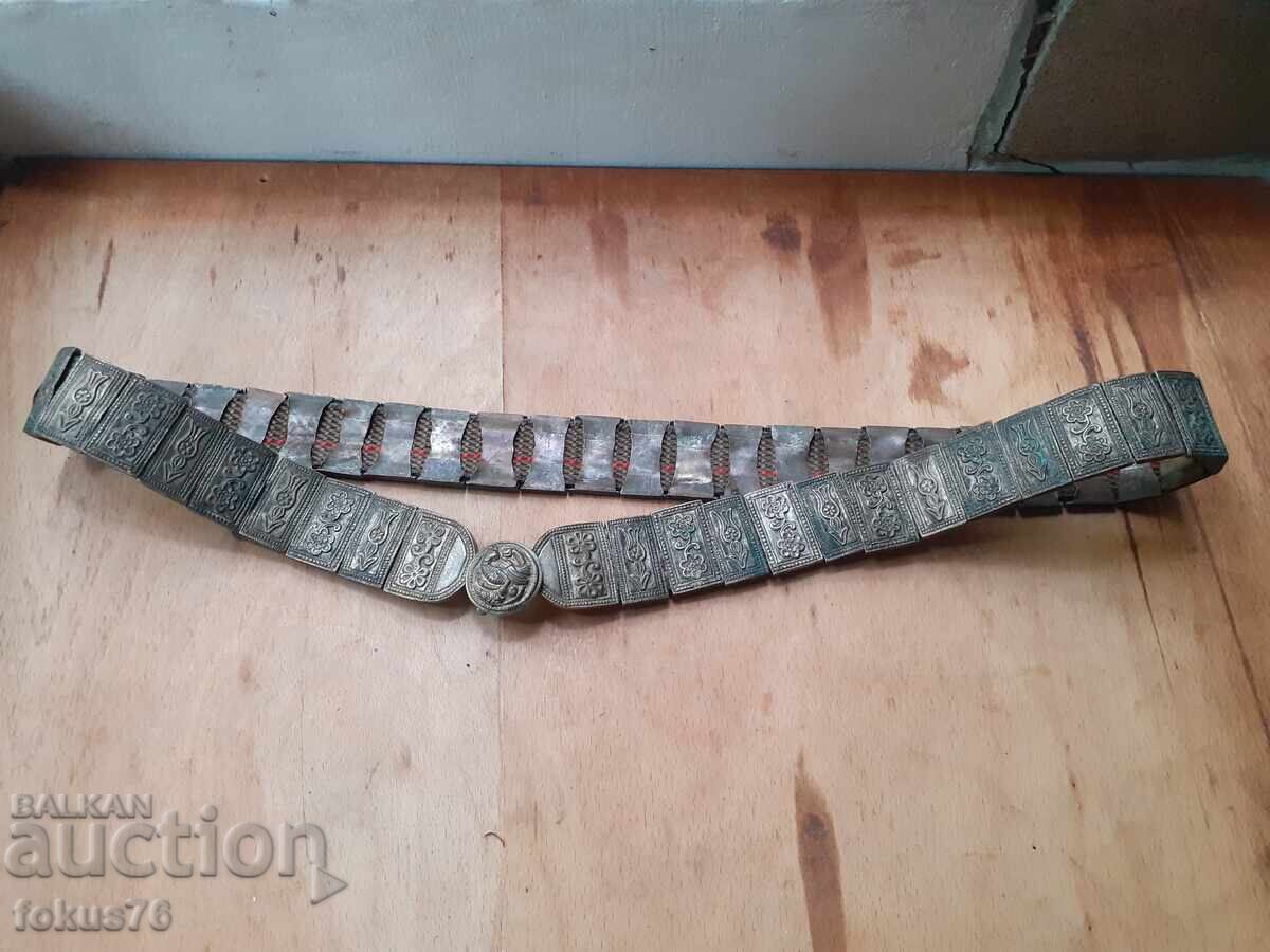Old authentic Revival belt silver sachan with price 690.00 BGN | € 352.79