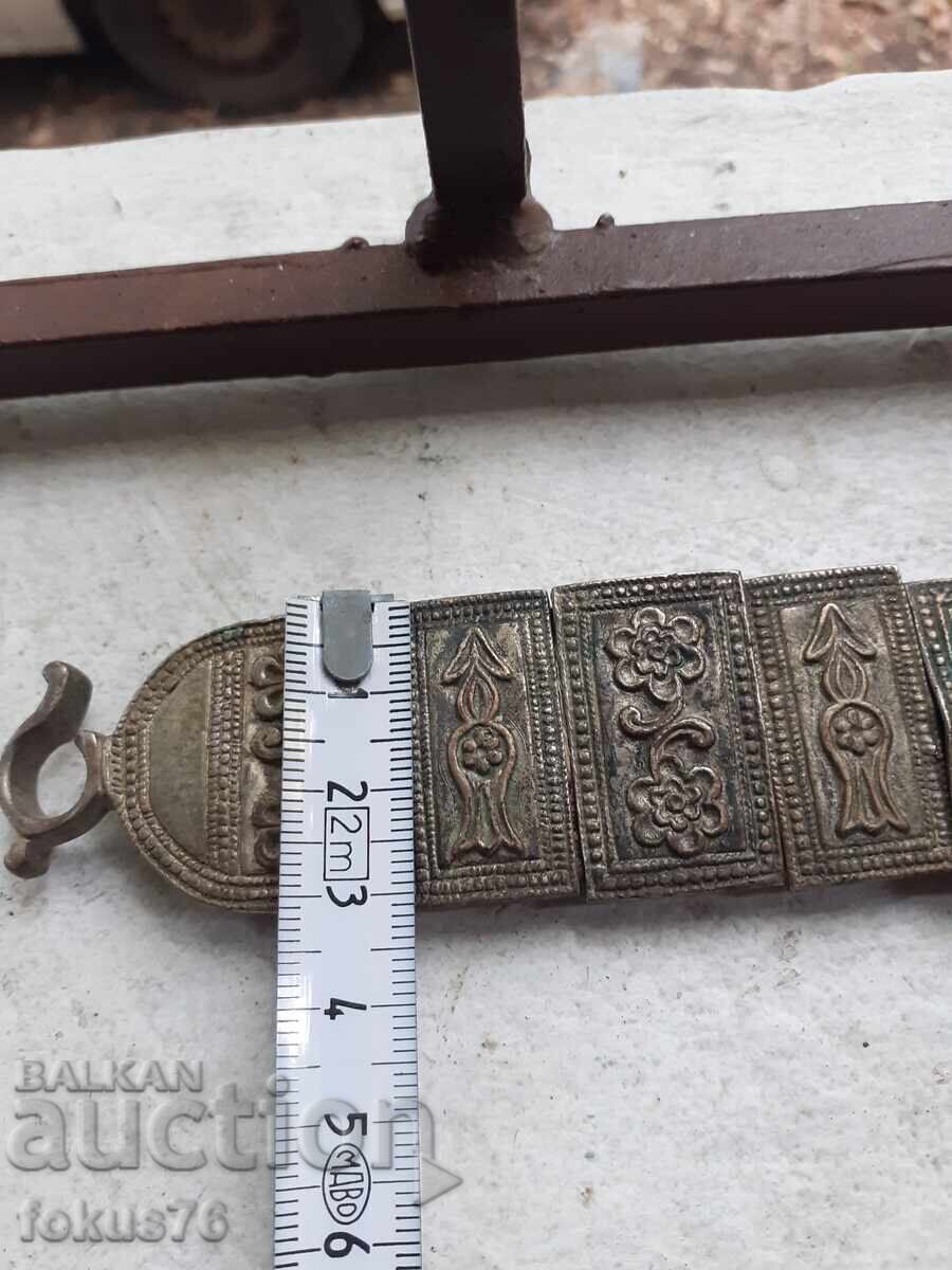 Old authentic Revival belt silver sachan - 7