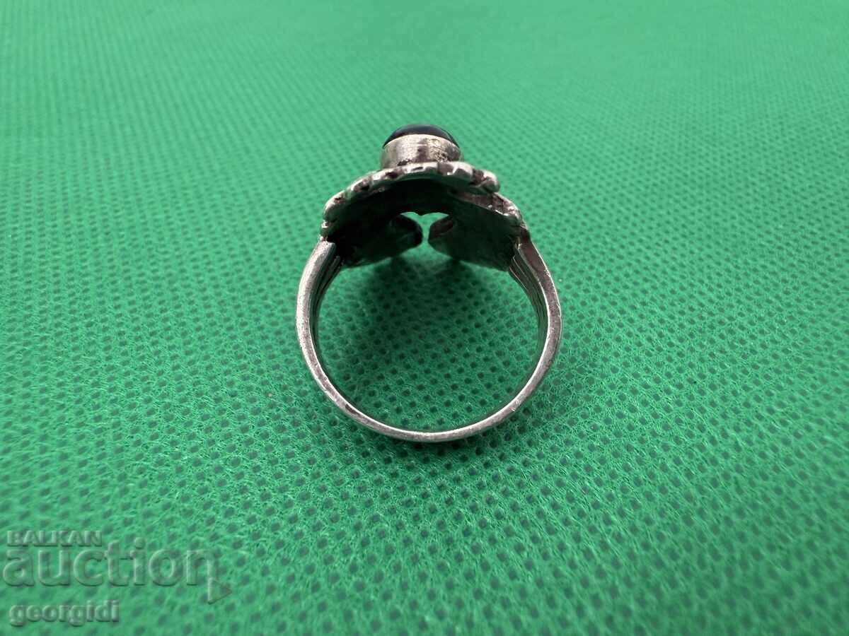 Auction Silver ring with a stone. №7474 Auction Silver ring with a stone. №7474