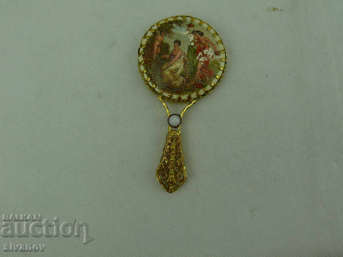 Auction  Old doll toy mirror #2518