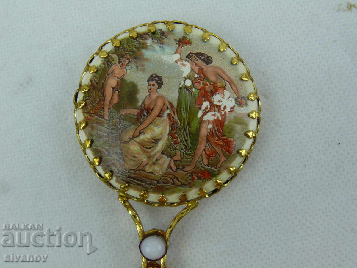 Delivery of Old doll toy mirror #2518