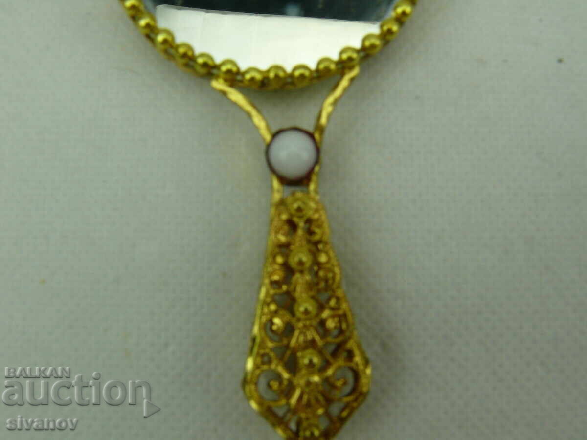 Old doll toy mirror #2518 - 5