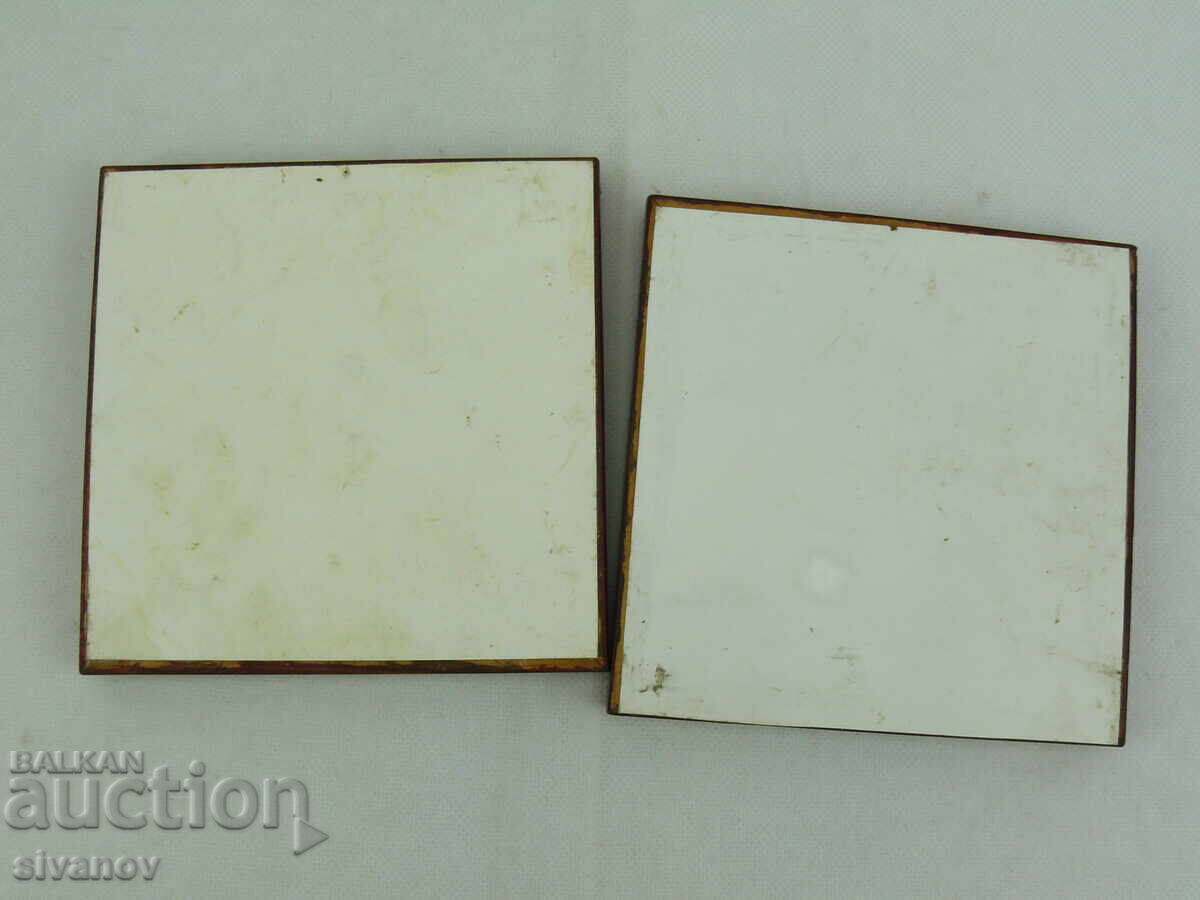 Δημοπρασία Δύο σετ κεντημένων γοβελίνων με Ινδιάνους #2522 Δημοπρασία Δύο σετ κεντημένων γοβελίνων με Ινδιάνους #2522